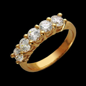 Кольцо желтое золото Tiffany & Co
