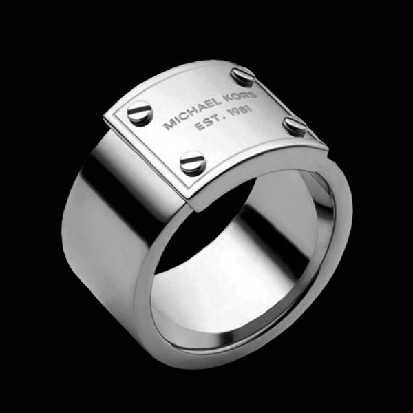 Michael Kors обручальное кольцо белое