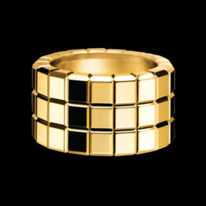 Обручальное кольцо chopard желтое