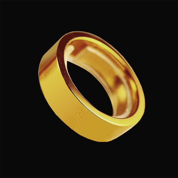 обручальное кольцо желтое золото